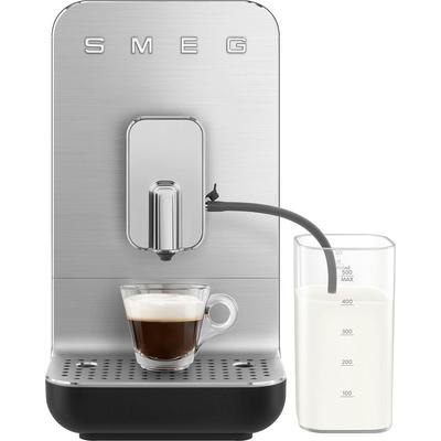 SMEG Kaffeevollautomat "BCC13WHMEU", schwarz, B:43,3cm H:18cm T:33,6cm, Kaffeevollautomaten, inkl. Milchbehälter, Kaffeevollautomat