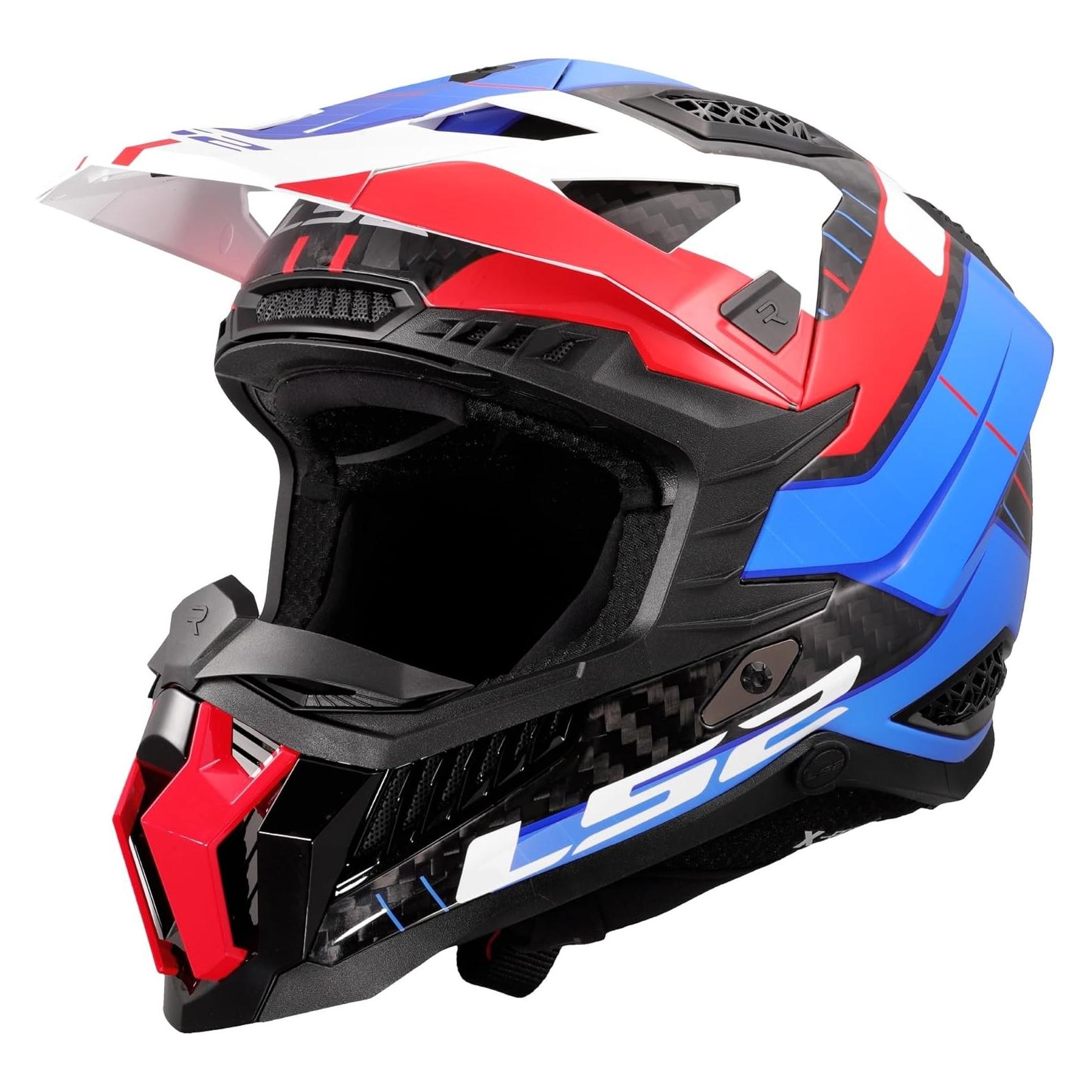 LS2 MX703 X-FORCE CARBON GALUO MX-Helm (XL) (467032426XL)