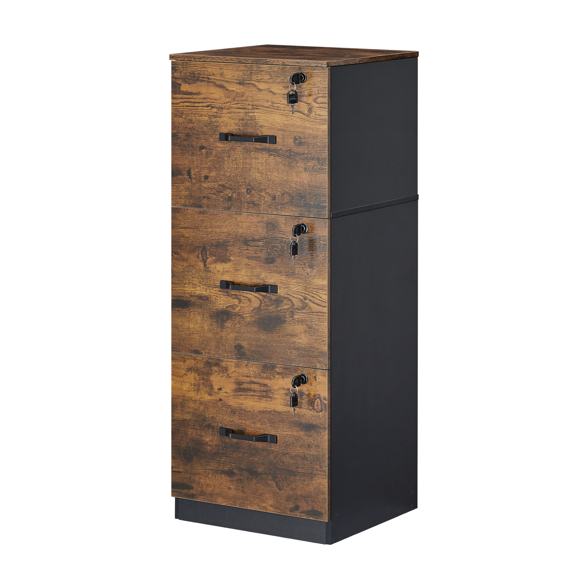 VASAGLE Büroschrank, Aktenschrank, für Homeoffice OFCB35055B01