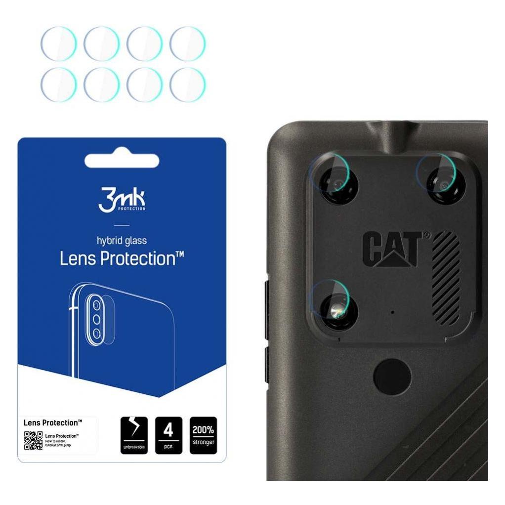 3MK Lens Protect Cat S53 Ochrona na obiektyw aparatu 4szt (4 Stk., CAT S53) (5903108499439)