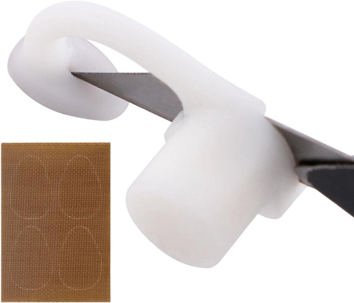 Raamfolie Gereedschap Snijgeleider Set Zwart 3.8 x 1.6 cm