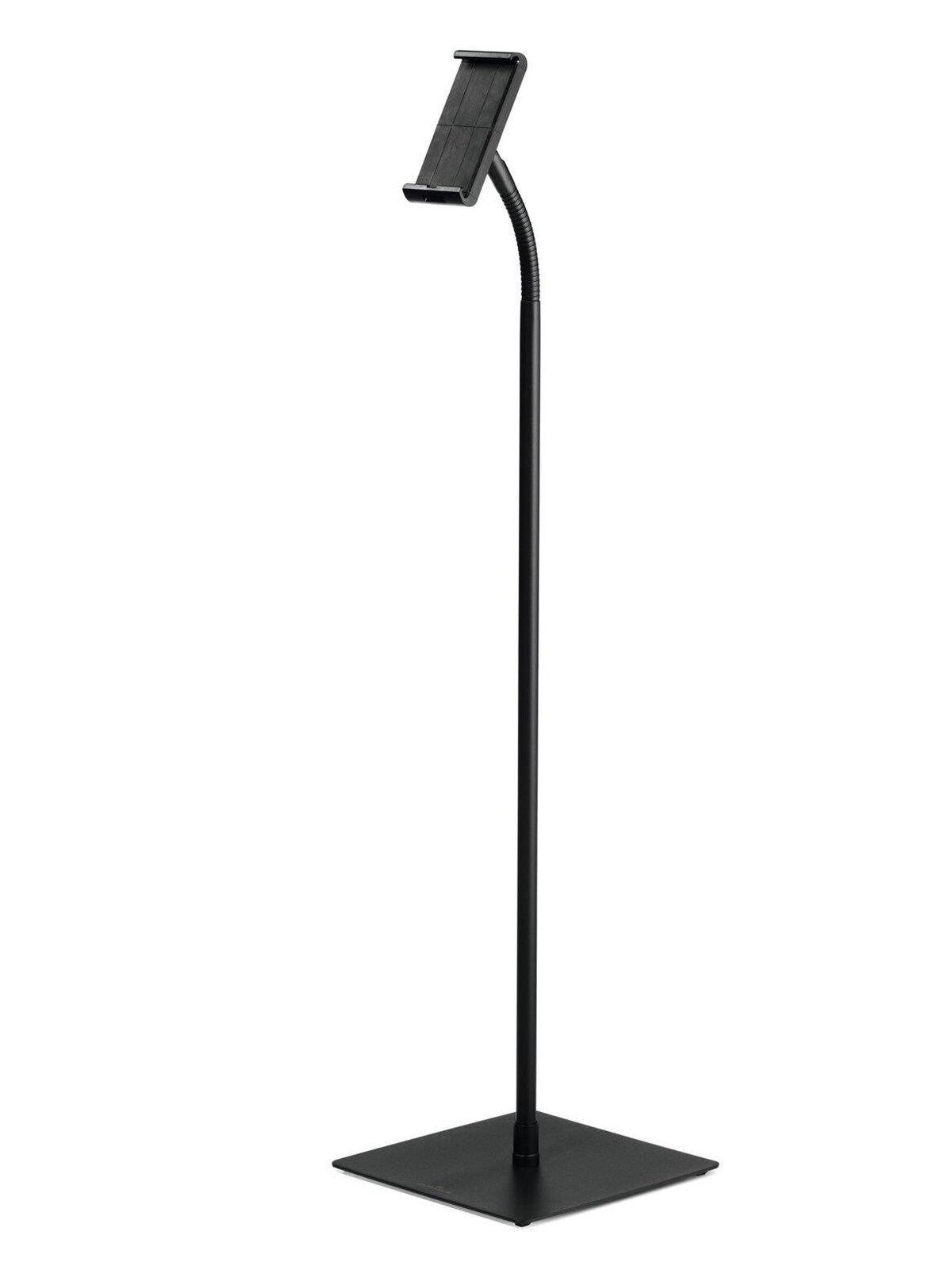 DURABLE Bodenständer für 7-13" Tablets. Aus flammgehemmtem Material mit flexiblem Kugelgelenk und Schwenkarm.