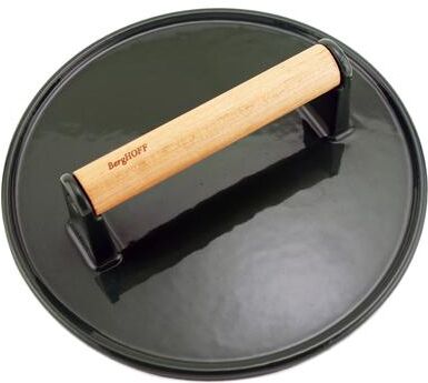 "BergHOFF Neo Cast Iron Steak Press 9"", Green"