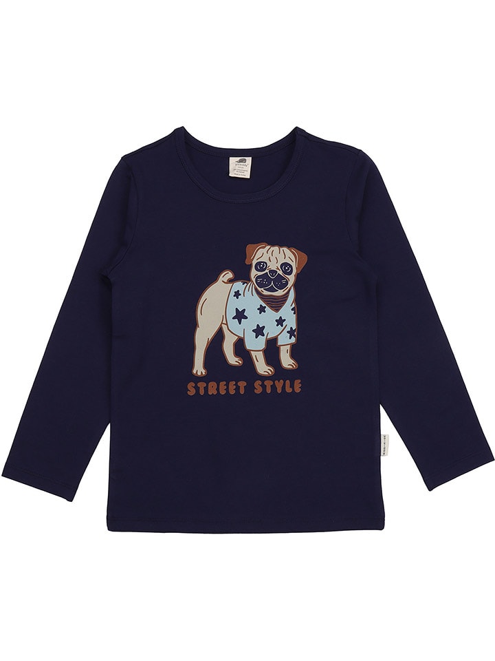 Walkiddy Longsleeve in Dunkelblau - 134