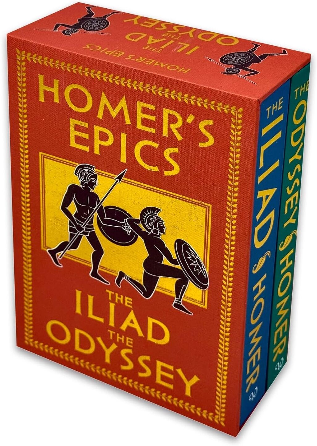 Wilco Books The Iliad and The Odyssey by Homer - 2 Book Hardback Box Set - Classic Greek Epics -  Gift Edition