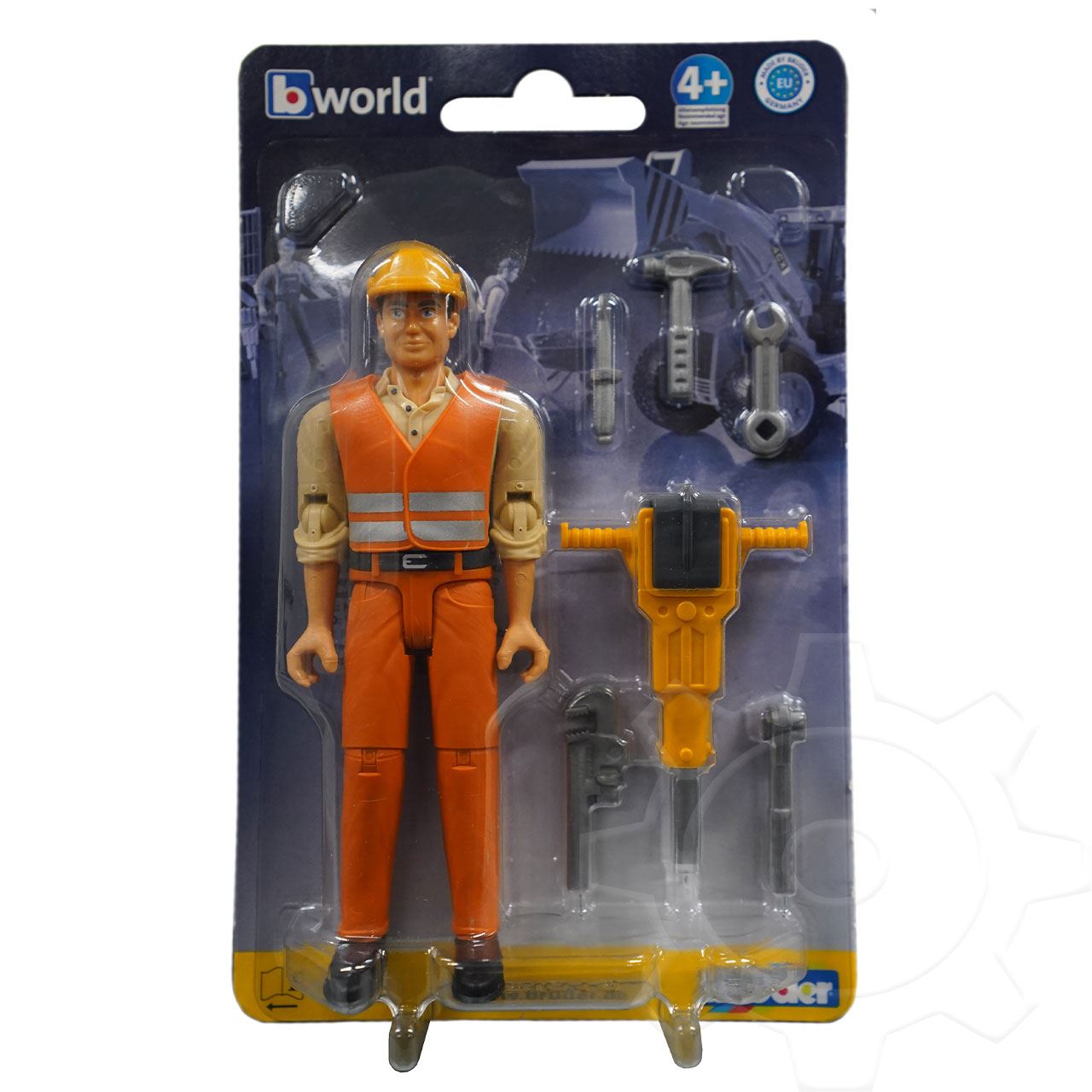 Bruder - bworld Bauarbeiter mit Zubehör