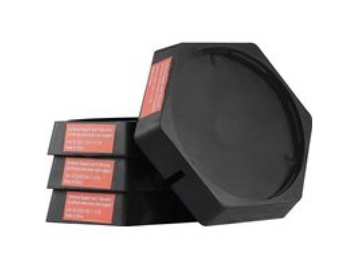 VEVOR Nivellierpads für Wohnmobile, RV Jack Pads 9 228,6 mm Runde Landefüße, Fest Angebrachte Wagenheberstabilisatoren, Gummi-Wagenheberpads, 2268 kg Kapazität pro Wohnmobil-Wagenheberpad