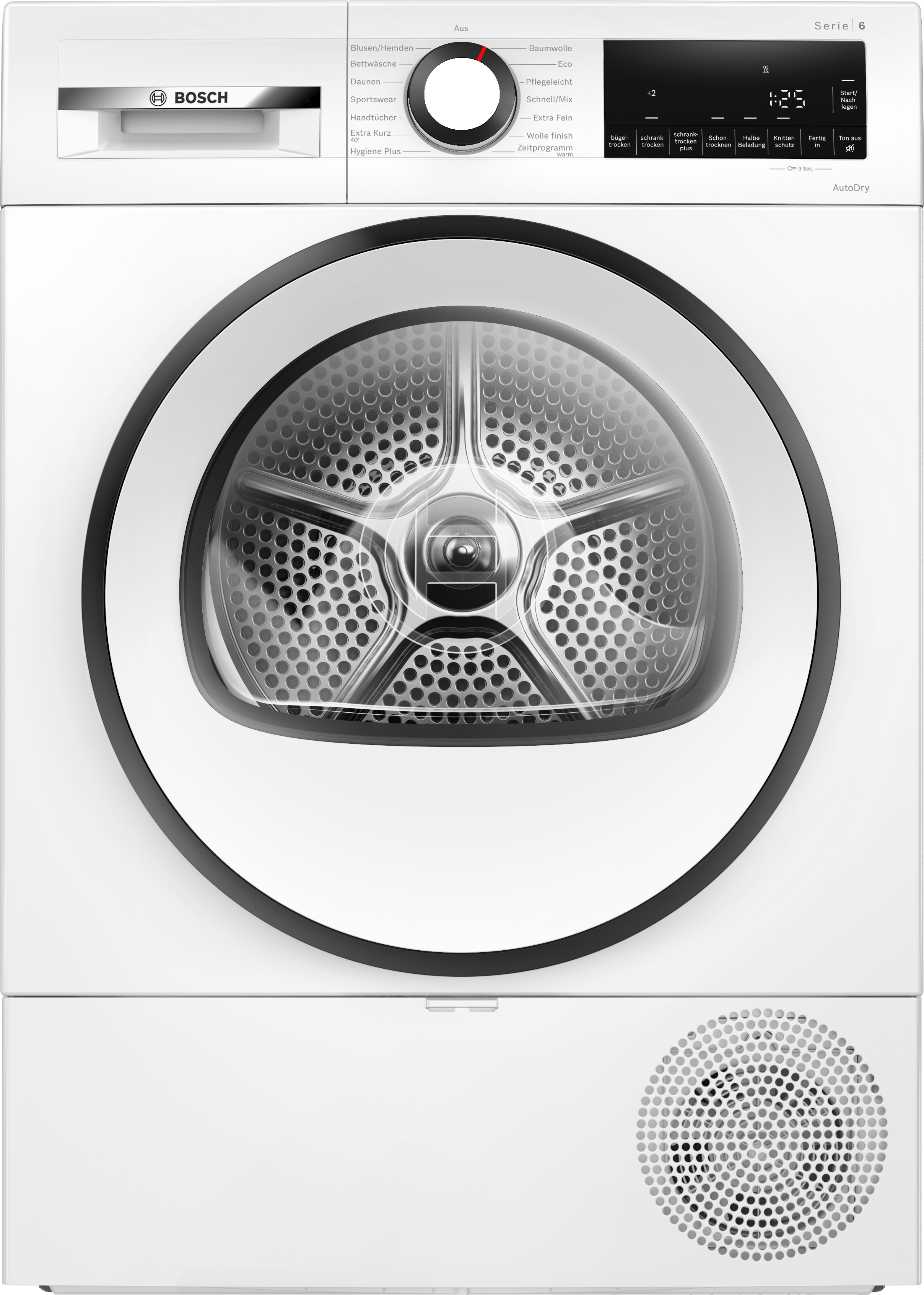 Bosch Wärmepumpentrockner "WQG233D01", Energieeffizienz: C, weiß, B:59,8cm H:84,2cm T:61,3cm, Trockner, Einfache Reinigung dank Easy Clean Filter, Bettwäscheprogramm, Wärmepumpentrockner
