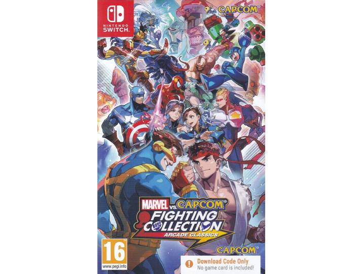Capcom Marvel vs Capcom Fighting Collection: Arcade Classics (Code in de verpakking) (Switch)