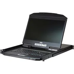 Aten CL3108NX KVM-Konsole, KVM Switch, Schwarz