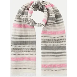 Woven Schal Grau