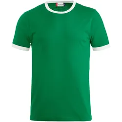 CLIQUE Nome T-Shirt 6200 - grün/weiss S