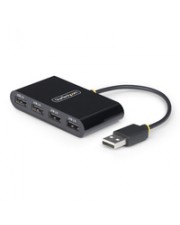 StarTech.com 4-Port USB 2.0 Hub Busbetrieben Mini fur Reisen Multi STARTECH.COM Adapter/Verteiler Mobiler Splitter (ST4200MINI2-USB-HUB)
