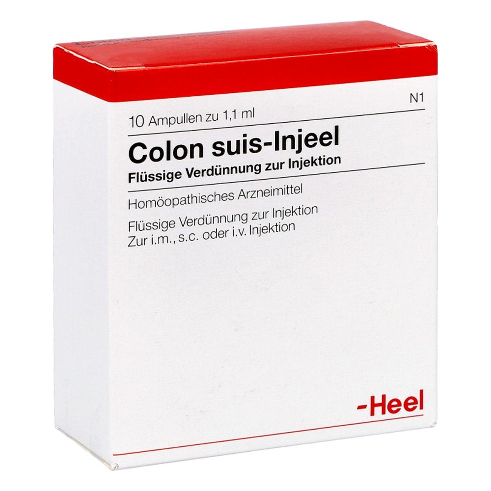 Biologische Heilmittel Heel GmbH Colon Suis Injeel Ampullen 00228950