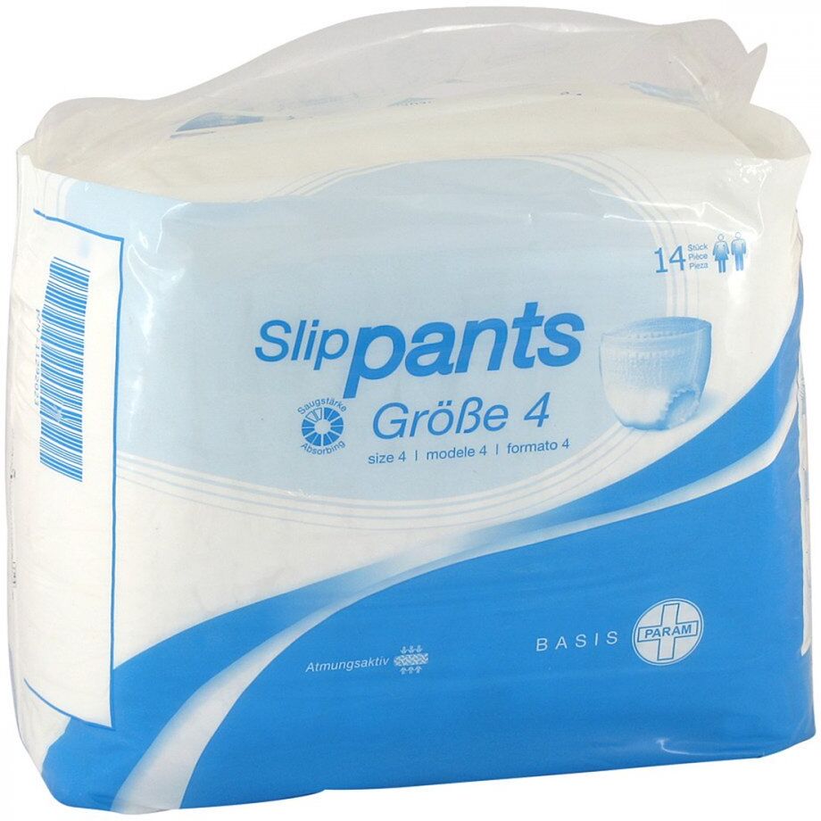 Param Slip Pants Basis Größe 4