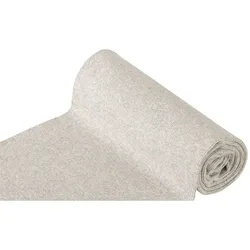 Rippen-Bündchenstoff "Comfort", hellgrau-melange