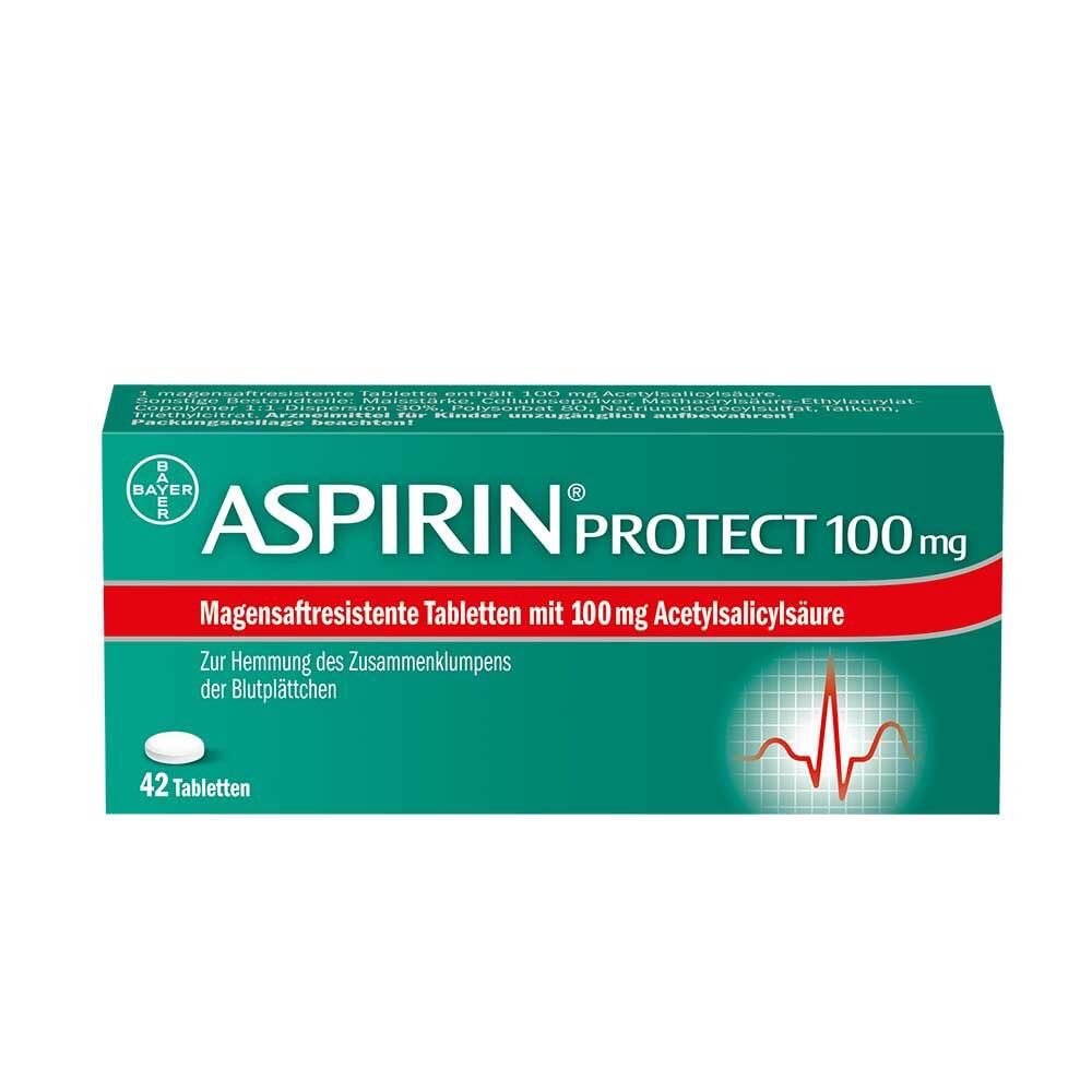 Aspirin Protect 100 mg magensaftres.Tabletten 42 St Tabletten magensaftresistent