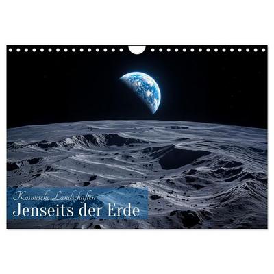 Kosmische Landschaften - Jenseits der Erde (Wandkalender 2027 DIN A4 quer), CALVENDO Monatskalender
