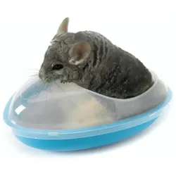 SAVIC Badekäfig für Chinchillas 26x23x15cm