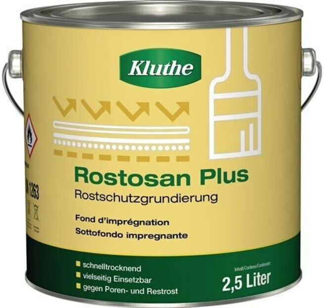 KLUTHE Rostosan® Plus primaire antirouille gris 2500 ml spray (011210337001-0204)