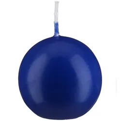 Kopschitz Kerzen Kerzen Kugelkerzen Royalblau, Ø 70 mm, 12 Stück