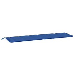 vidaXL Gartenbank-Auflage Königsblau 200x50x7 cm Oxford-Gewebe