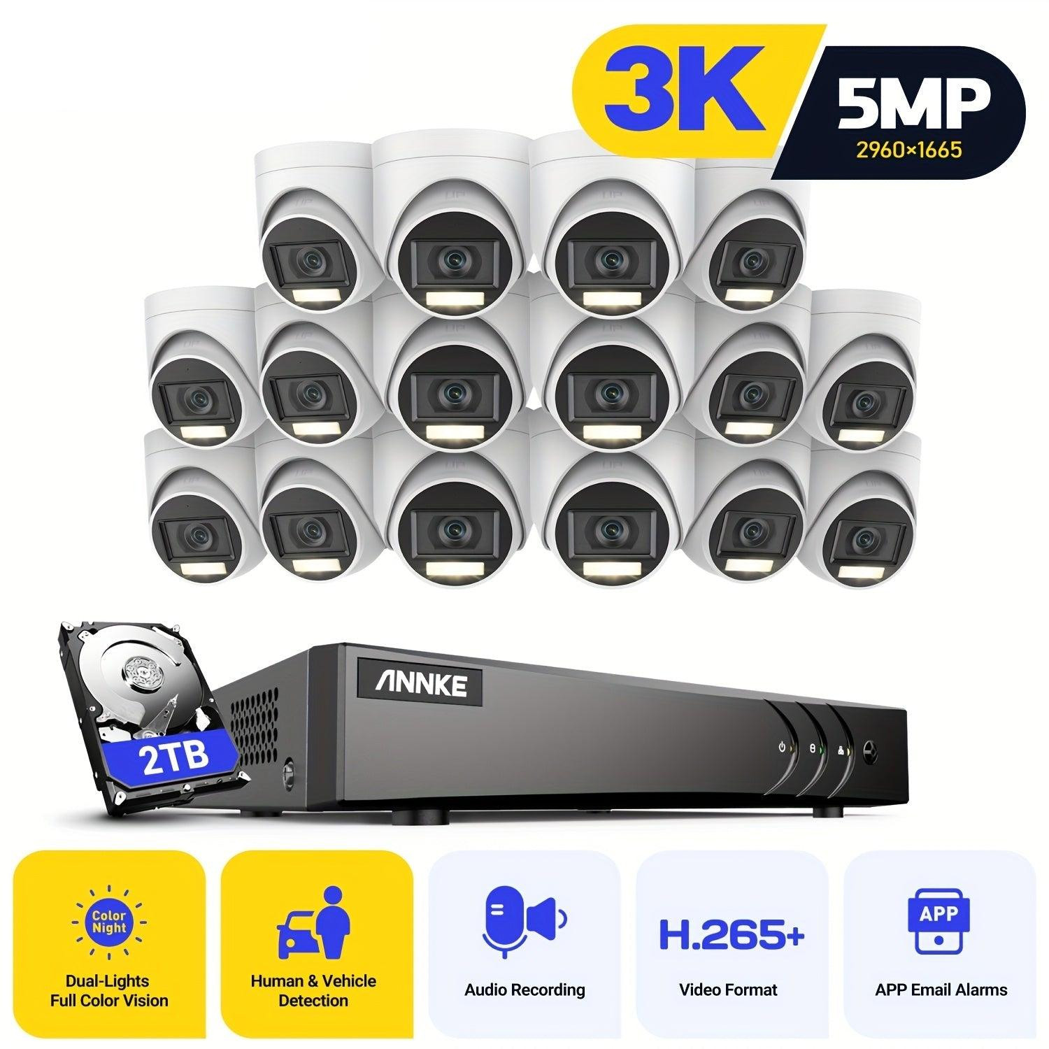 Selius Beveiligingscamera Systeem CCTV Camera Set