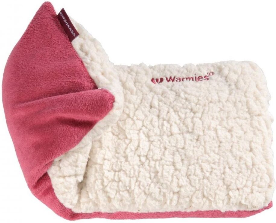Warmies Hot Pak Sherpa beige/rot