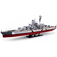 ModelBricks Schlachtschiff Bismarck, Konstruktionsspielzeug Maßstab 1:350