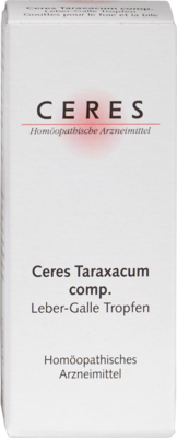 CERES Heilmittel GmbH CERES Taraxacum comp.Leber-Galle Tropfen 20 ml 14050869
