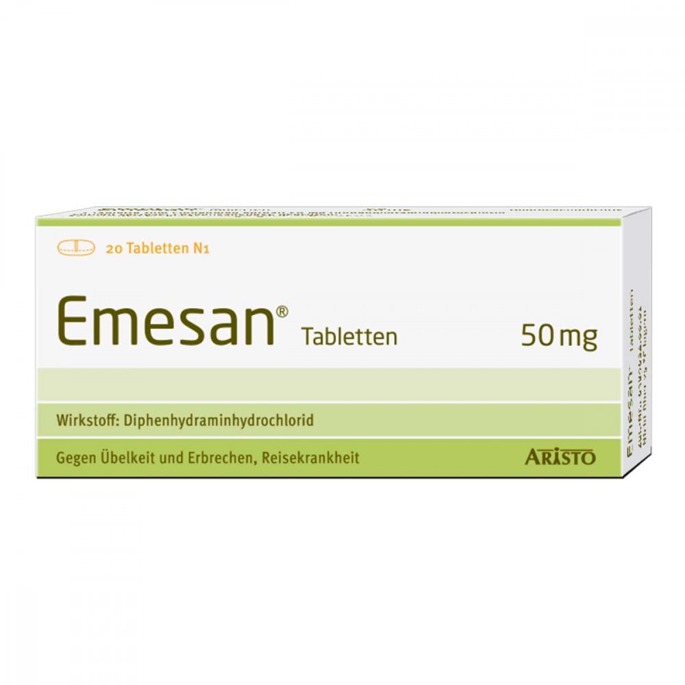Aristo Pharma GmbH Emesan Reisetabletten 02450977