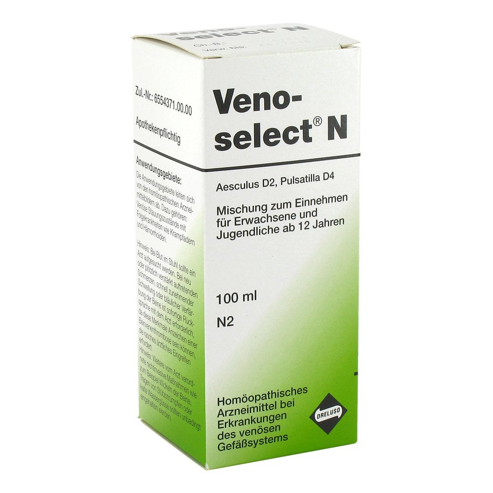 Dreluso-Pharmazeutika Dr.Elten & Sohn GmbH Venoselect N Tropfen 00666319