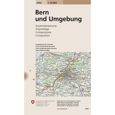 Swisstopo 1 : 25 000 Bern und Umgebung, Sonstige von Bundesamt für Landestopografie swisstopo, Swisstopo, 978-3-302-02502-5