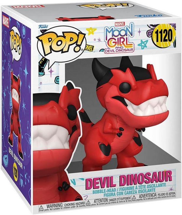 Funko Pop! Super Marvel: Moon Girl & Devil Dinosaur S1 - Devil Dinosaur