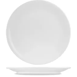 Churchill Menu Porcelain Teller Flach Coup 15,5cm