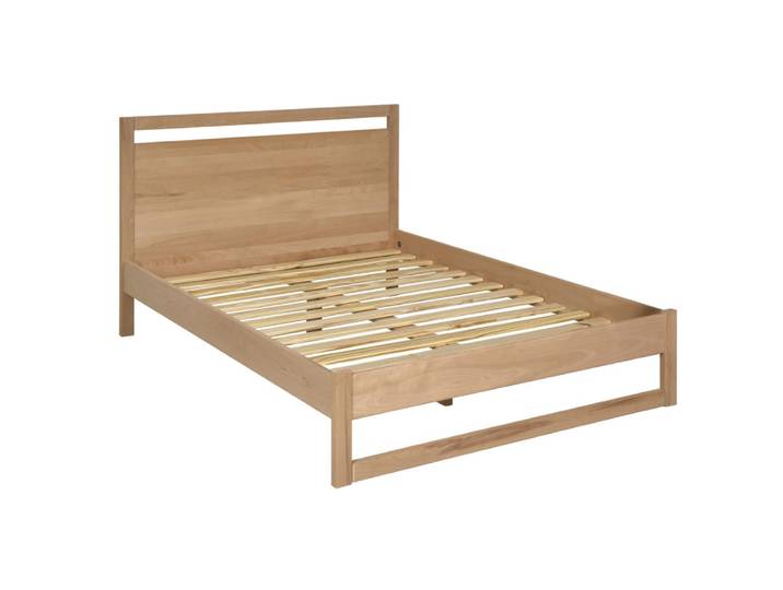Lit 2 places bois massif 120x190 cm