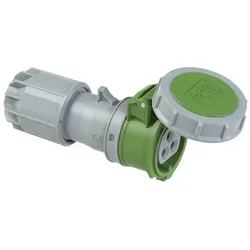 PCE 2932-11v CEE-Kupplung 32A 3p 24/42VAC >400-500Hz IP67 TWIST 293211v