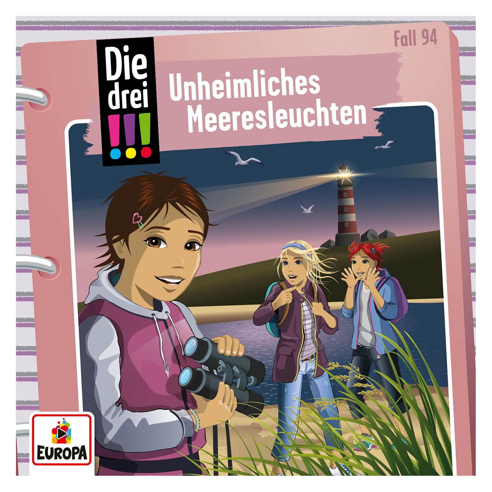 Europa Die drei!!! 94 - Unheimliches Meeresleuchten (Jule Ambach, Deutsch) (54117616)