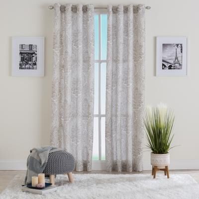 Miller Curtains Maeve Grommet Top Panel