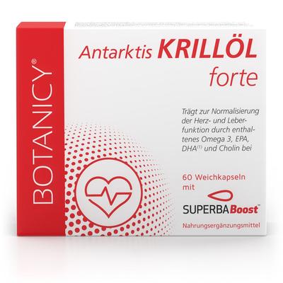 Krillöl Forte Omega-3 Antarktis SUPERBABoost 60 St Weichkapseln
