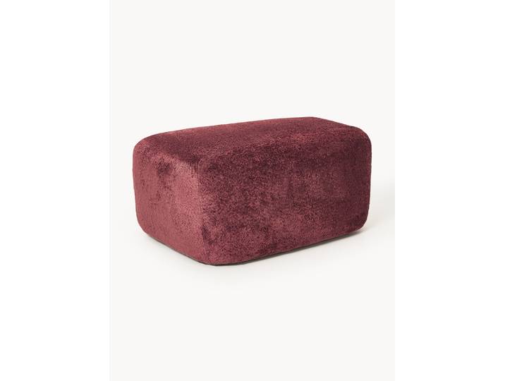 Große Ottomane Wolke aus Teddy-Bouclé