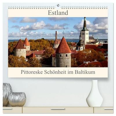 Estland - Pittoreske Schönheit im Baltikum (hochwertiger Premium Wandkalender 2027 DIN A2 quer), Kunstdruck in Hochglanz