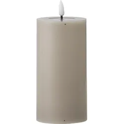 Ponza LED-Kerze 15 cm, beige