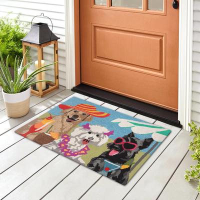 Liora Manne Lush Decor Frontporch Sassy Lassies Indoor/Outdoor Rug