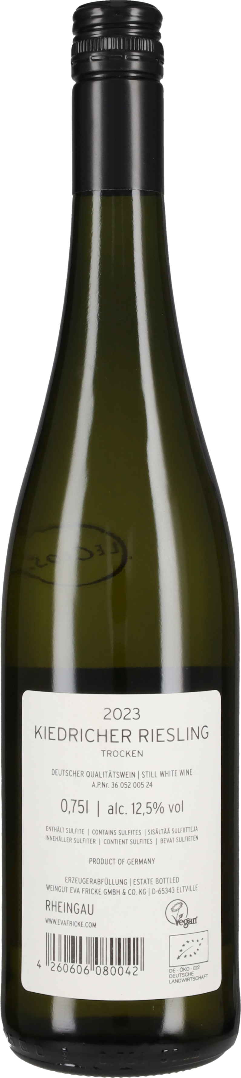 Riesling Trocken 'Kiedrich' Eva Fricke 2023