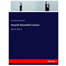 Hesychii Alexandrini Lexicon, Schulbücher von Alexandrinus Hesychius