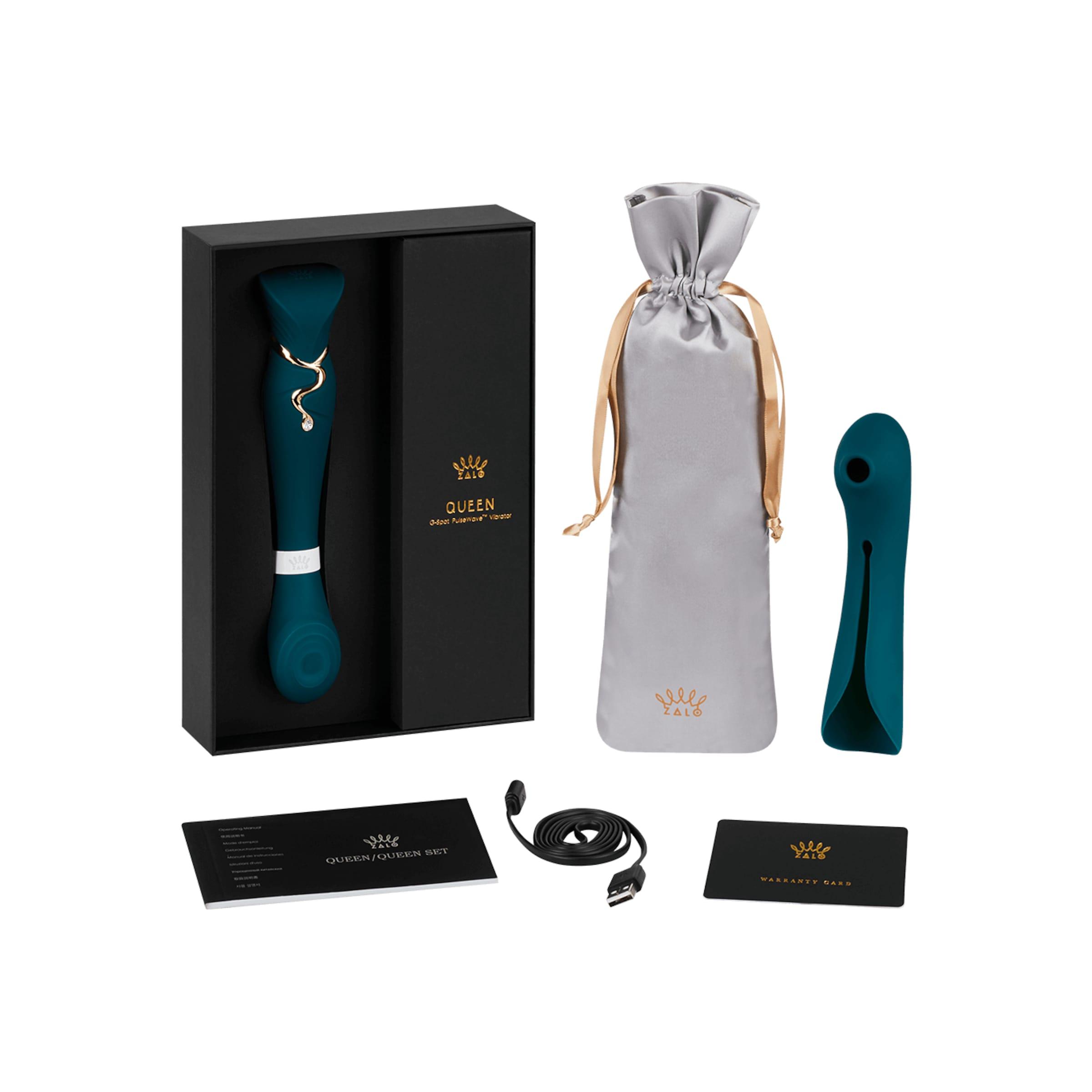 Queen Pulswave Vibrator, 23 cm
