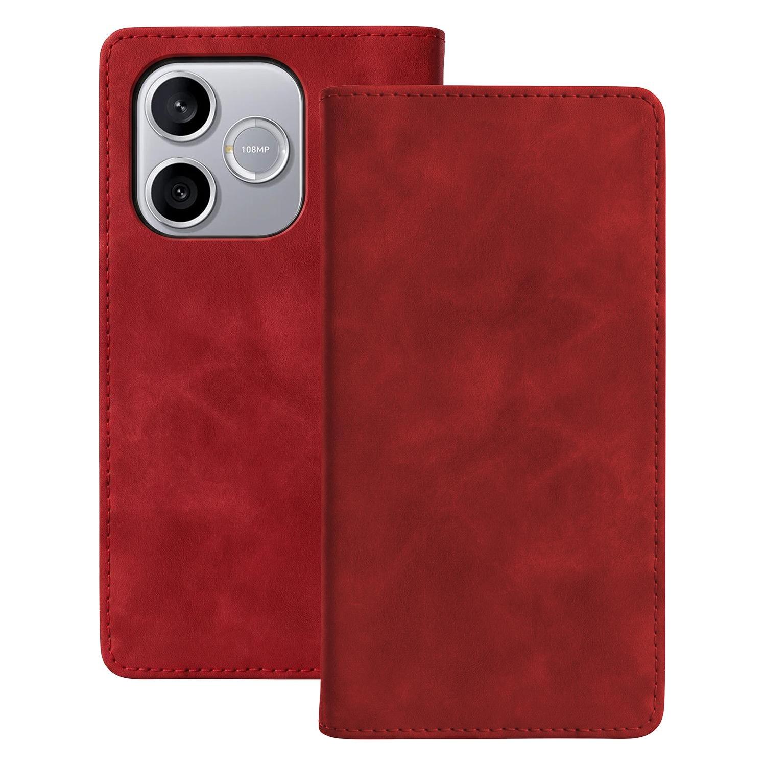 OEM Smart Suede case for Honor 600 lite red (Honor 600 Lite) (GSM276336)