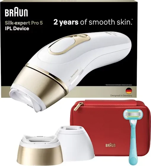 Braun Procter & Gamble IPL PL5221 Silk.expert Pro 5 weiss/gold