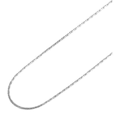Kette ohne Anhänger ADELIA´S "Halskette – Ankerkette aus Edelstahl" Gr. 43, silber, Halsketten, Damen, 43, Edelstahl, Ein kleines Geschenk mit großer Wirkung